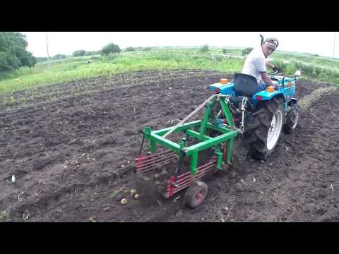 Видео: ИСПЫТАНИЕ КАРТОФЕЛЕКОПАЛКИ