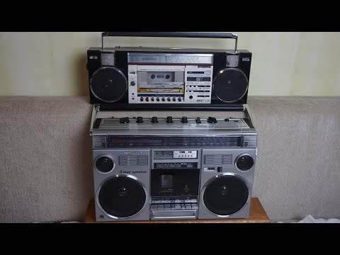 Видео: Старая техника: ожидания, надежды, разочарования. Sanyo M7880K, Toshiba RT-8440 BomBeat 12, Akai M-8