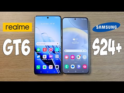 Видео: REALME GT6 VS SAMSUNG GALAXY S24+ - ЧЕЙ ФЛАГМАН КРУЧЕ? ПОЛНОЕ СРАВНЕНИЕ!
