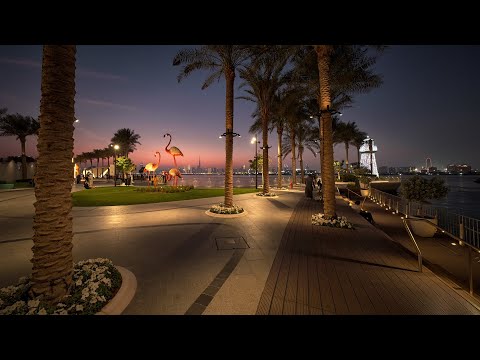 Видео: JBR Walk Dubai. Вечерняя прогулка по JBR в Дубае (Июнь 2025)