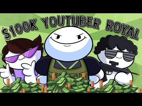 Видео: Битва за 100,000$ в Youtuber Battle Royale от Mr. Beast'а