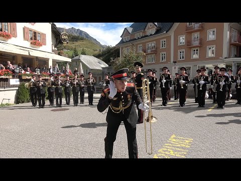 Видео: Suworow Kadetten in Andermatt 24.09.2019 - Суворовские курсанты в Андерматте (Швейцария)