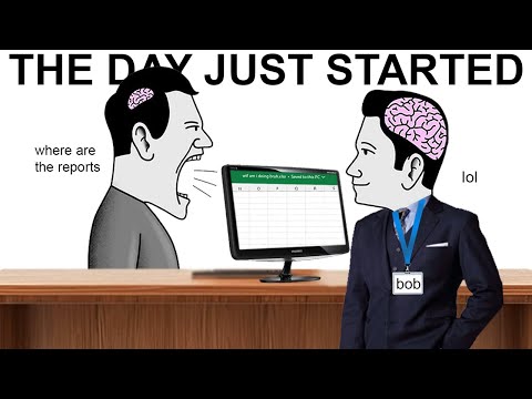 Видео: Работа в офисе не имела абсолютно никакого смысла...