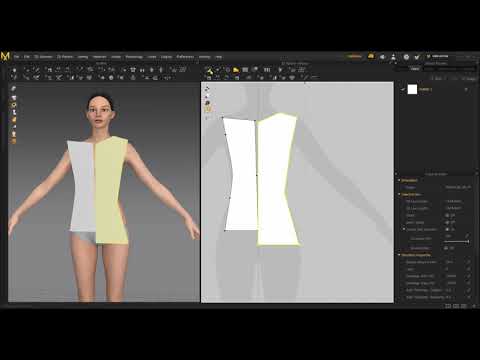 Видео: Урок для Начинающих по Marvelous Designer - основы