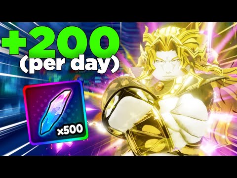 Видео: НОВЫЙ *ЛУЧШИЙ* МЕТОД ПОЛУЧЕНИЯ ТЫСЯЧ рероллов в Anime Vanguards!