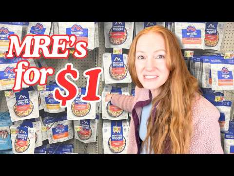 Видео: Готовые комплексные обеды MRE всего за 1 доллар!
