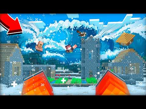 Видео: АУЫЛДЫ МҰЗДЫ ЦУНАМИ БАСТЫ! қазақша майнкрафт казакша айшуак