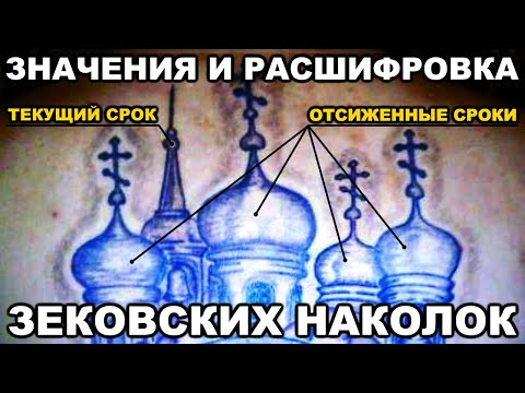 Видео: УГОЛОВНЫЕ НАКОЛКИ (Значения, расшифровка, происхождения)