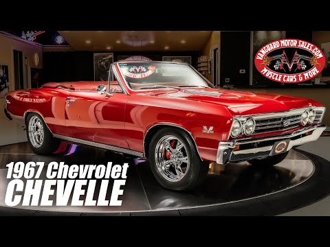 Видео: Chevrolet Chevelle 1967 года выпуска продаётся в Vanguard Motor Sales #3236