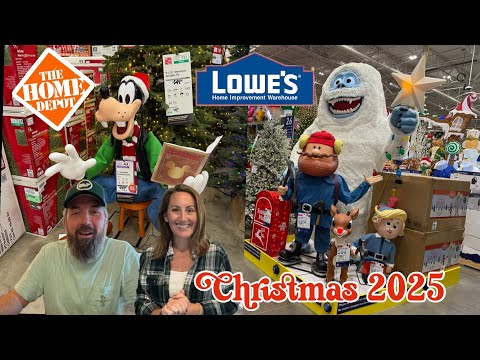 Видео: Рождество в Lowe’s и Home Depot 2025 | У кого самые ✨ЛУЧШИЕ✨ рождественские товары?! | Покупайте ...
