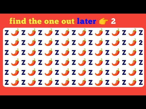 Видео: «Более позднее испытание — найдите нечетное число за считанные секунды!»