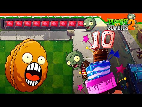 Видео: 😨 10 ВОЛН ЗОМБИ НА ЭТОМ УРОВНЕ! 🧟‍♂️ Plants Vs Zombies 2 (Растения против Зомби 2) Прохождение