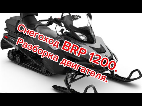 Видео: Снегоход BRP Expedition SE 1200. Разборка двигателя после утопления.