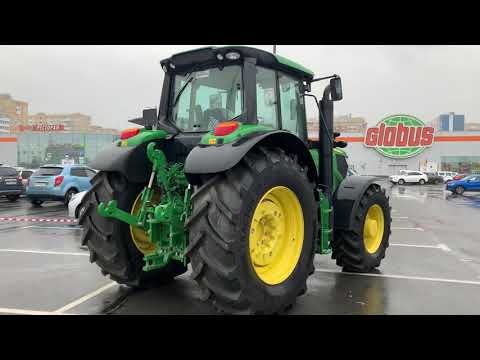 Видео: JOHN DEERE 6140M / Обзор трактора и основных органов управления / Отличия от 6155M