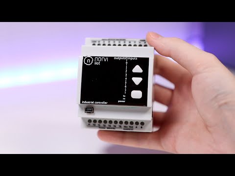 Видео: norvi IIOT. Контроллер на ESP32