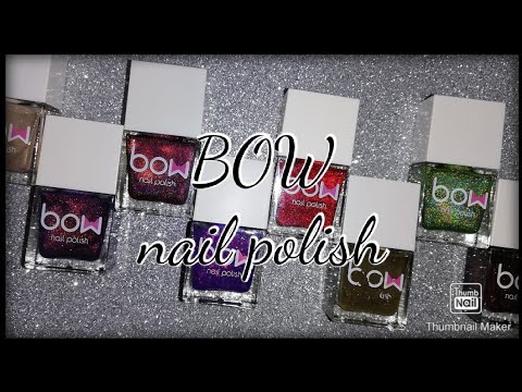 Видео: BOW nail polish и все термо \ Коллекция лаков для ногтей 2022