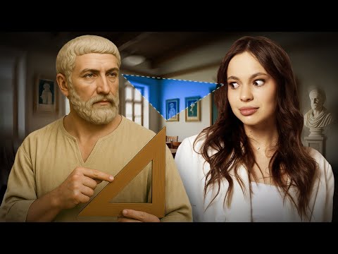 Видео: Прямоугольный треугольник. Теорема Пифагора | Математика с Лизой Кеплер | ОГЭ 2026 | СМИТАП