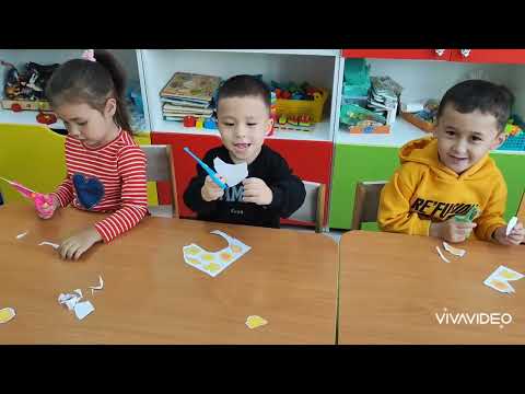 Видео: Группа: "Золотая рыбка" Тема: Прогулка в осенний парк. 