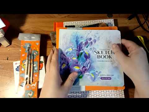 Видео: Распаковка арт материалов из "Красного карандаша"