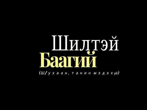 Видео: Шилтэй Баагий - Энхтайвны гүүрний сүнс