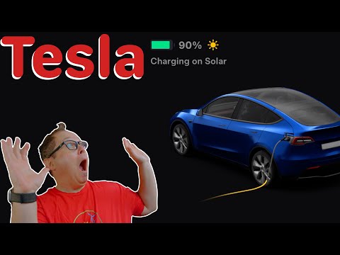 Видео: Объяснение процесса зарядки Tesla от солнечной энергии