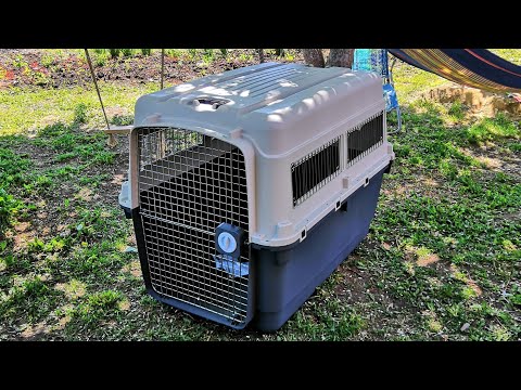 Видео: Переноска для животных Premium Super Giant,
От TRIOL. В конце как приучить собаку к клетке, будке..