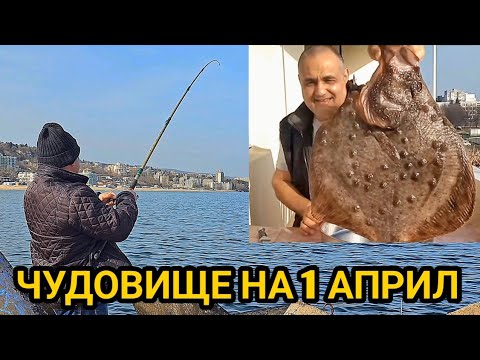 Видео: Калкан, зарган и едри попчета на 1 април! Морско приключение в деня на шегата! Пълна бака с риба!