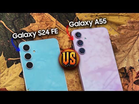 Видео: Galaxy S24 FE vs A55 | Разница очевидна?