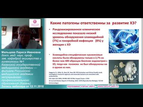 Видео: Хронический эндометрит – старая новая проблема