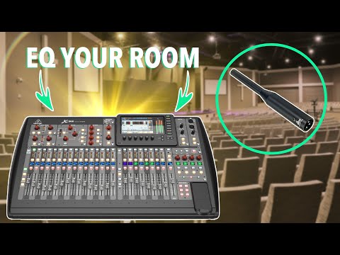 Видео: Как эквализировать комнату с помощью Behringer X32 (или Midas M32)