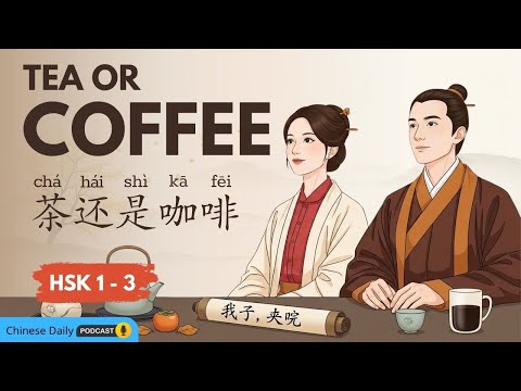 Видео: HSK 1-3 | Учим китайский, как завариваем чай | Chinese Daily Podcast