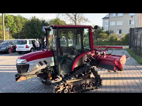Видео: Такий вперше! Гусеничний БУ міні трактор Yanmar CT230