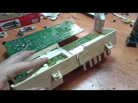 Видео: Стиральная машина Samsung ошибка H2( нет нагрева воды)/ Ремонт модуля управления
