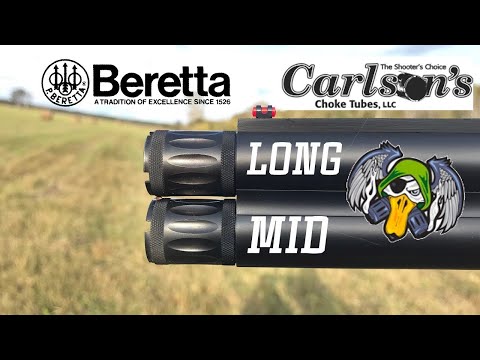 Видео: Beretta 690 Sporting Black Edition & Carlson's CREMATOR Mid и Long / ЧОКИ / ДУЛЬНЫЕ УСТРОЙСТВА
