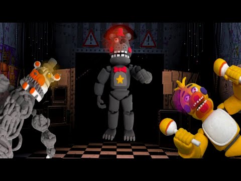 Видео: И ЭТО НОВЫЙ ФНАФ ✅Фнаф аниматроники в реальной жизни  ✅ ИСА лепит FNAF