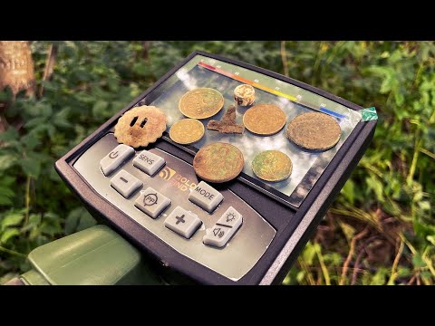 Видео: Накопал монеток с Китайским металлоискателем GF 55
