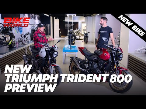Видео: НОВОСТИ МОТОЦИКЛОВ: НОВЫЙ ПРЕДВАРИТЕЛЬНЫЙ ОБЗОР TRIUMPH TRIDENT 800 2026 ГОДА