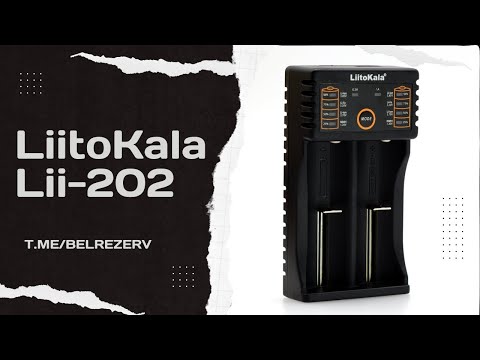Видео: Зарядное устройство для аккумуляторов LiitoKala Lii-202 и Power Bank