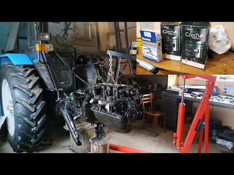 Видео: Чешская поршневая на Д-245 | МТЗ 892 Беларус. Продолжаем ремонт