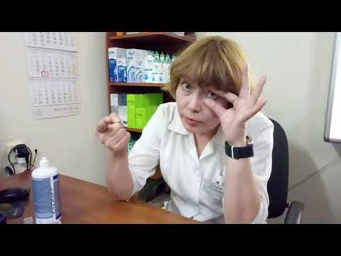 Видео: Как правильно одеть линзы