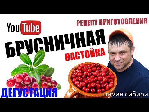 Видео: Настойка На Бруснике. Рецепт Приготовления. Дегустация.