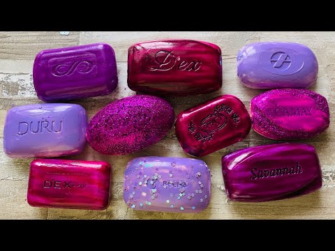 Видео: ASMR SOAP| Cutting colored soaр | Soap Carving| Резка крашенного мыла