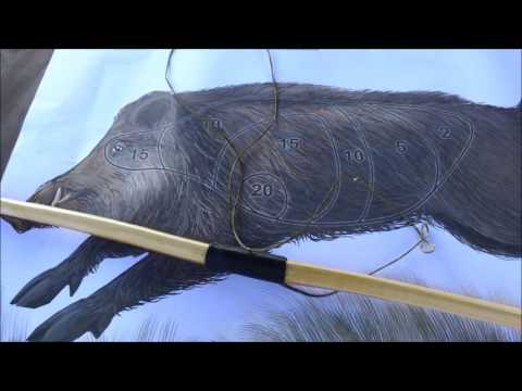 Видео: M_Review Английский длинный лук Виктора Соболя в ССК Сафари