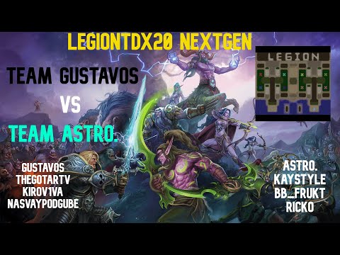 Видео: Warcraft 3. Legion TD x20 NG. возвращение легенды? Gustavos Vs Astro. Кто сильнее???