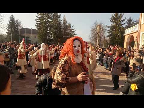 Видео: Мечкари 2 село Брест Иванов Ден 07.01.2018 г.
