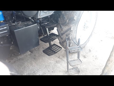 Видео: мТз самодельная лесница