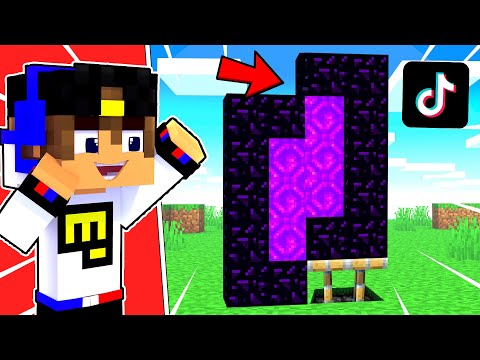Видео: ПРОВЕРКА СЛОМАННЫХ ЛАЙФХАКОВ ИЗ ТИК-ТОКА в МАЙНКРАФТ ! ДЕВУШКА НУБ И ПРО ВИДЕО ТРОЛЛИНГ MINECRAFT