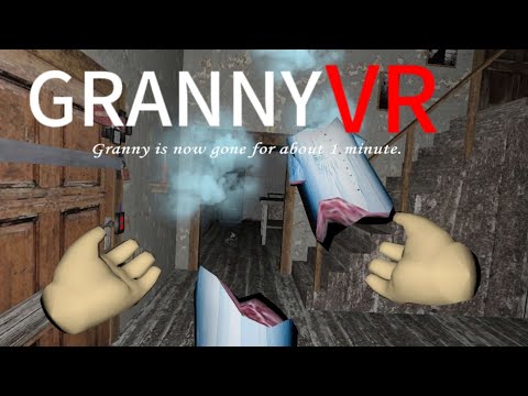 Видео: Я разбил бабку.... (Смешное прохождение)➡️Granny vr #28