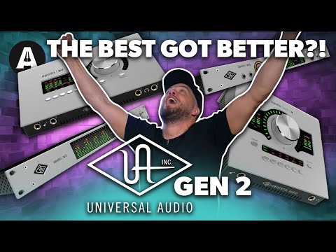 Видео: Представляем Universal Audio Apollo Gen 2! — Может ли быть лучше?!