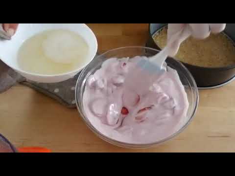 Видео: КЛУБНИЧНО-ЙОГУРТОВЫЙ ДЕСЕРТ.БеЗ ВыпечкИ/STRAWBERRY AND YOGHURT DESSERT. No Baking/DESSERT DI FRAGOLE